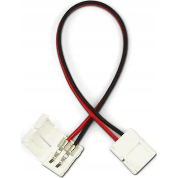LED osvětlení SPOJKA PRO LED PÁSEK SMD 8MM S KABELEM 15CM KONEKTOR PRO LED PÁSKY