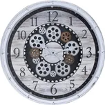 Segnale Hodiny nástěnné s otevřeným strojkem bílá