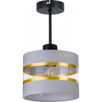 Závěsné svítidlo LED-ONE Stínidlo zlaté pruhy 1-bodové světlo E27