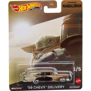 auto na autodráhu Hot Wheels Premium Star Wars The Mandalorian 59 Chevy Delivery