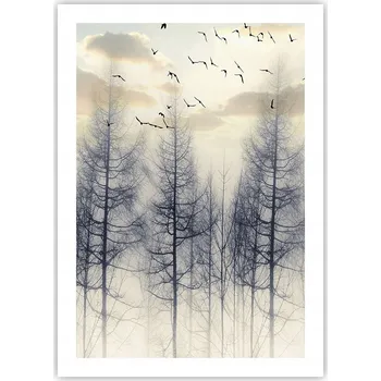 Obraz Plakát bez rámu do obýváku ložnice 50x70 krajina moderní módní obraz