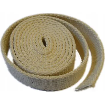 Vrták Plochý knot do petrolejové lampy 8 mm, délka 1 metr