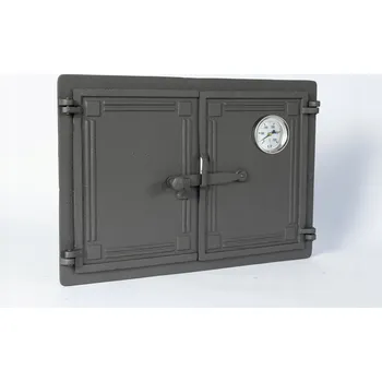 Pec na pizzu Litinová dvířka do pece na pizzu a chleba +500 °C