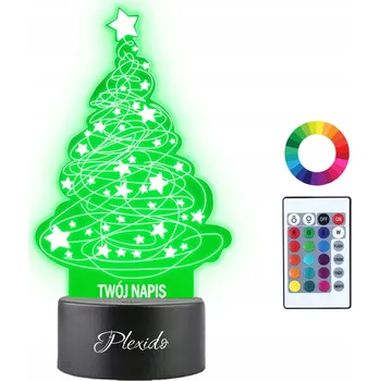 Lampička Noční lampa Plexido vícebarevná