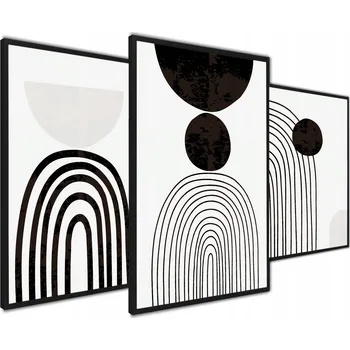 Obraz Plakát Plakáty Moderní Módní Triptych bez rámu 40 x 50 cm