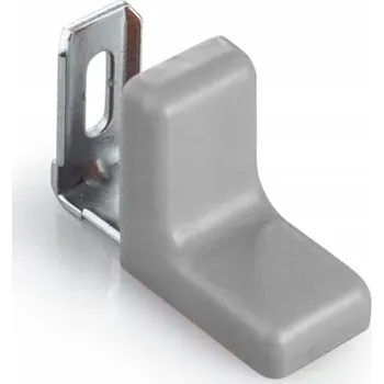 Úhloměr Nábytkový úhelník šedý 27 x 27 x 13 mm