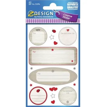 Speciální papír AVERY Z-DESIGN Kreativní etikety - 55096