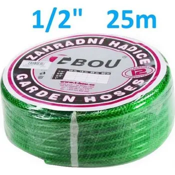 Zahradní hadice hadice zahradní PROFI 1/2" průhledná, balení 25m