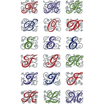 Dětské zboží AVERY Z-DESIGN Umělecky provedená barevná písmena Z-DESIGN - 55874