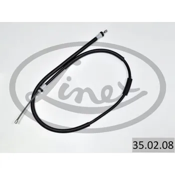 Lanko parkovací brzdy Tažné lanko, parkovací brzda LINEX 35.02.08