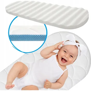 Matrace Matrace do kočárku, Korbičky Matrace Prodyšná, Oboustranná, 73x31 cm