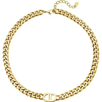 Náhrdelník ORNAMENTI Pozlacený náhrdelník Good Life gold