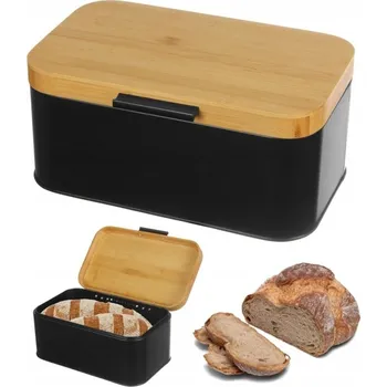 chlebník Jednodílný chlebník Brunbeste černý ocel