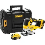 DeWalt DCS334P2-QW aku přímočará pila 18V/2*5Ah, zdvih 26mm, max.prořez 135mm, TSTAK kufr