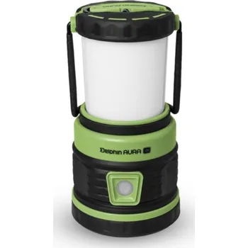 Stojací lampa Akumulátorová LED lampa Delphin 8 W s USB vstupem, stojací, s úchytem na zavěšení