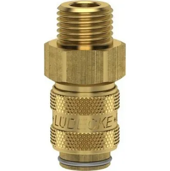 Lüdecke Rychlospojka Mini DN5 ESM-A M12x1,5 vnější