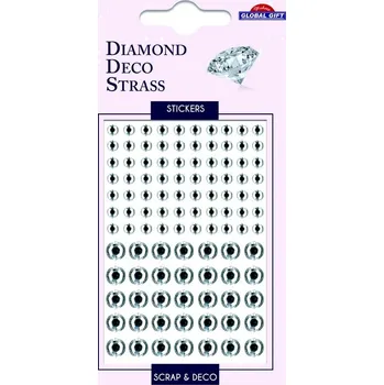 Výtvarná sada Kamínky DDS 160093 Transparent beads