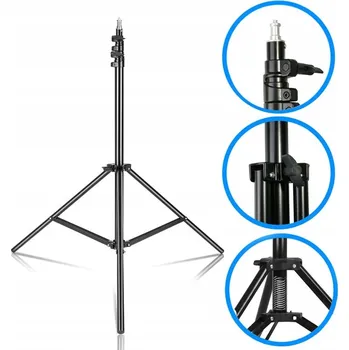 Stativ STUDIOVÝ STATIV NA SVĚTLA A709 AIR 290cm HLAVA TRN SE ZÁVITEM 1/4"