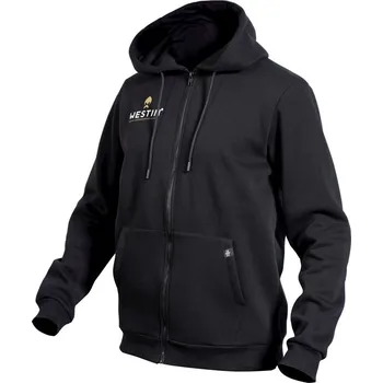 Rybářské oblečení Westin Mikina Original Zip Hoodie Black - XS