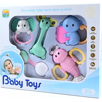 Hračka pro kojence SADA CHRASTÍTEK PRO MIMINKA 5 ks