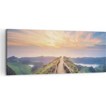 Obraz Foto obraz na plátně 100x40 krajina do obýváku ložnice na zeď velký