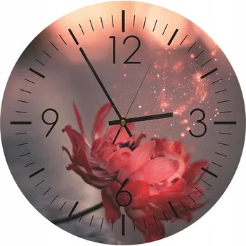 Hodiny Nástěnné HODINY KULATÝ Foto-Obraz 40cm Magie času