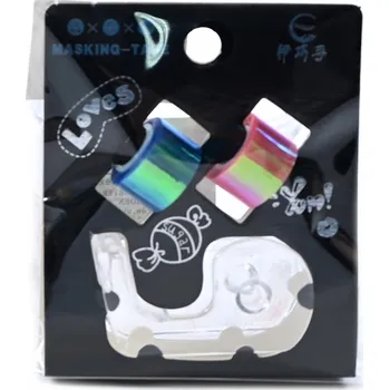 Lepicí páska OZDOBNÁ LEPICÍ PÁSKA S DISPENZEREM RŮZNÉ BARVY