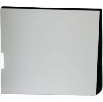 Obraz Čelo zásuvky/dvířka skříňky 355x596 mm MDF bílý lesk