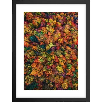 Obraz Obraz plakát v černém rámu do obýváku 30x40 krajina plakáty na zeď