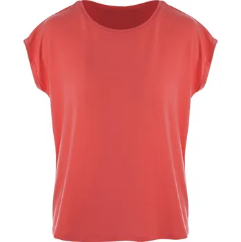 Dámské tričko KORÁLOVÉ TRIČKO S KRÁTKÝM RUKÁVEM Vero Moda