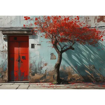 Plakát Plakát Pohled Na Staré Město bez rámu 100 x 70 cm