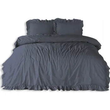 Povlečení BAVLNĚNÉ POVLEČENÍ BAVLNA NÁTĚREM V PŘÍRODNÍ ŠEDÉ 160x200