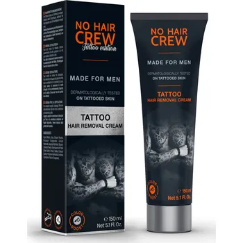 No Hair Crew TATTOO edition depilační krém na tetovanou pokožku