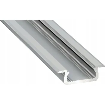 LED osvětlení Hliníkový profil pro LED pásek Z 2M eloxovaný