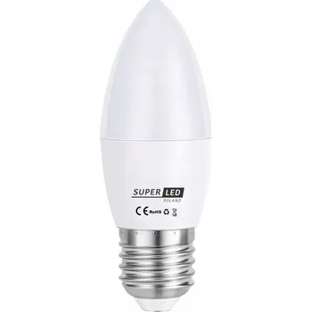 Žárovka LED žárovka E27 svíčka 8W 800lm teplá bílá CCD