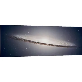 Obraz Obraz na plátně do obýváku ložnice 90x30 galaxie foto obrazy na zeď