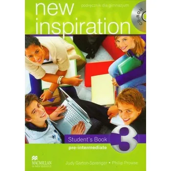 Kniha New Inspiration 3 student's book with CD - Garton-Sprenger Judy, Prowse Philip