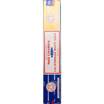 Vonná tyčinka Vonné tyčinky Satya Nag Champa and Californian sage 2 x 8 g