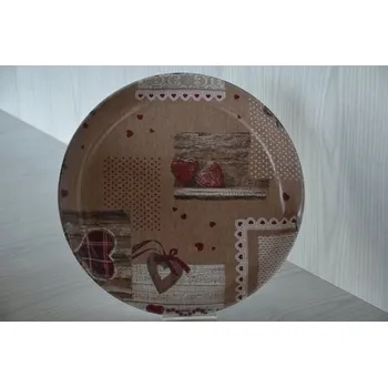 Kulatý tác 31 cm - Vivenzi Shabby