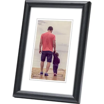 Obraz RÁMEČEK NA FOTKY DŘEVĚNÝ ČERNÝ RÁM 40x50 CM