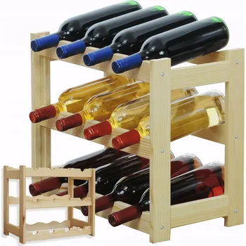 Obraz Stojan na víno 38x43,5 cm RW-1-12 béžový