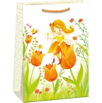 Dárková taška Taška dárková víla 35x45cm papírová