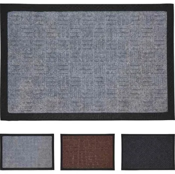 Rohožka Homestyling Rohožka čistící 60 x 40 cm světle šedá