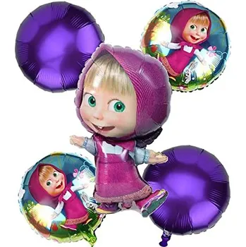 Balónek SADA fóliových balónků Máša a medvěd Z47