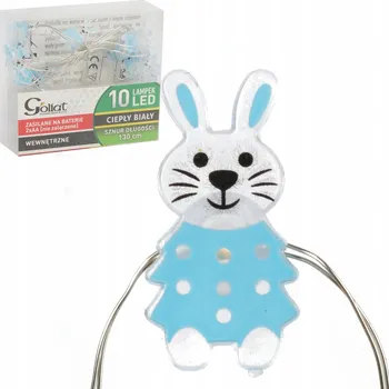 Vánoční dekorace Vánoční osvětlení na stromeček Goliat vnitřní, 1,3 m, 10 světýlek