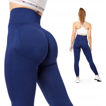 Dámské legíny Bellivalini Push Up legíny s vysokým pasem na sport a fitness BLV50-254 XL