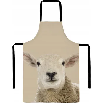 Kuchyňská zástěra FARTUCH KUCHENNY z psem MALTAŃCZYKIEM zástěra do kuchyně maltézák