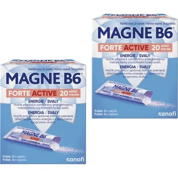 Magne B6 Magne B6 Forte Active 20 sáčků - balení 2 ks