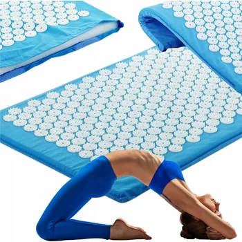 Akupresurní podložka MASÁŽNÍ PODLOŽKA NA ZÁDA S TRNY PROTI BOLESTI STRESU A PRO RELAXACI