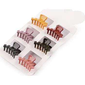 Skřipec do vlasů Varianta: 2 mix náhodný, Balení: 6 ks